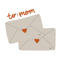 Mom Love Sticker