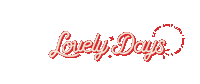 Lovelydaysshop lovely days sticker Sticker