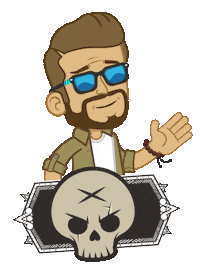 Cartoon Survivor Sticker by Mister Lemonade