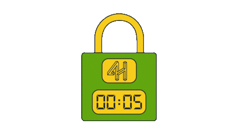 Timer Sticker by VierHoogLeisure