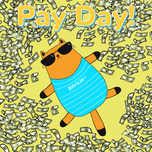 Happy Pay Day GIF by Bitrix24
