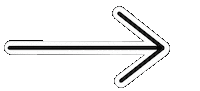 Look Arrow Sticker by Roman