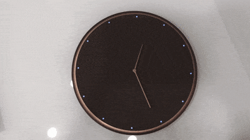 cat clock GIF by Mashable