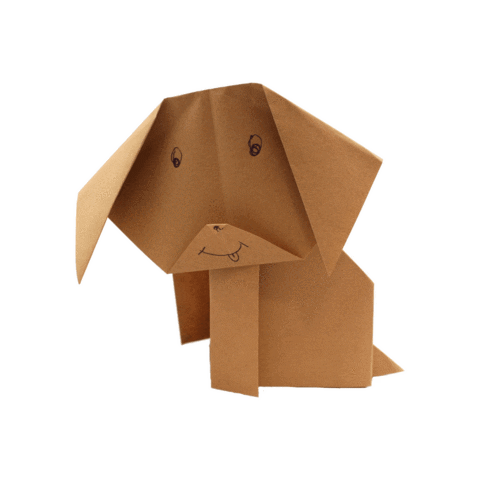 Dog Paper Sticker