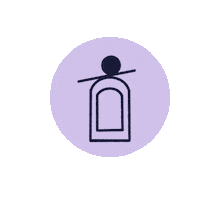 Logo Branding Sticker by Yellow Cactus Studio