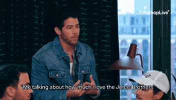 Talking Nick Jonas GIF by TalkShopLive