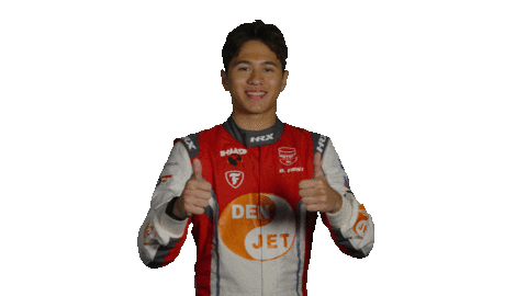 Ntt Indycar Series Thumbs Up Sticker by INDYCAR