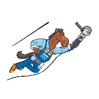 PFERD-Werkzeuge diy hero superhero superman Sticker