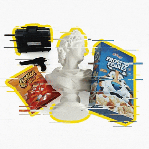 Glitch Vapor GIF by Database數據