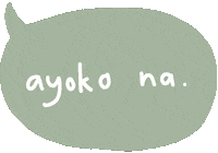 Ayokona Sticker