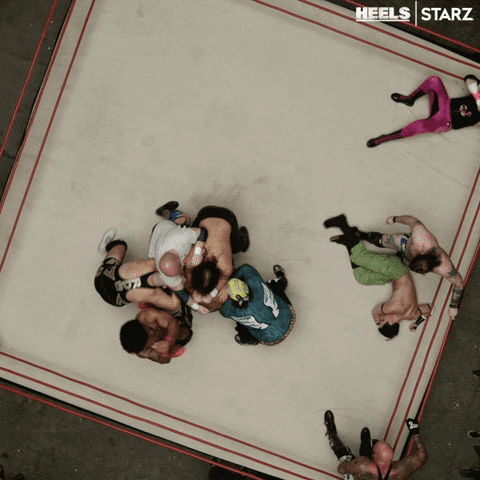 Wrestling Wrestlers GIF by Heels