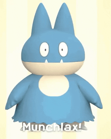 mutantlog giphyupload pokemon munchlax gonbe GIF