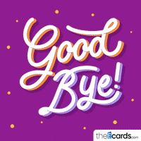 See Ya Goodbye GIF by TheEcards.com