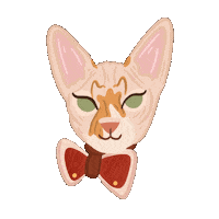 Happy Cat Sticker by Ann of Facedit