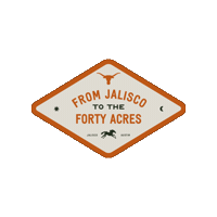 verdaderotequila texas tequila austin longhorns Sticker
