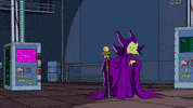 The Simpsons Halloween GIF by AniDom
