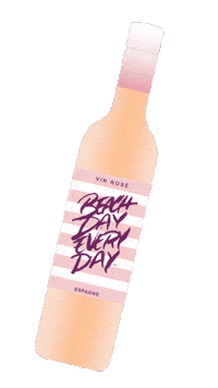 Party Wine Sticker by Beach Day Every Day