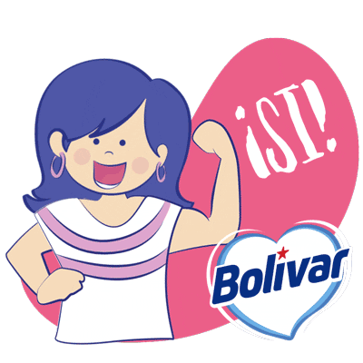 Bolivar Sticker by Alicorp Perú