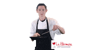 wijntapaslahermana cheers wine cooking restaurant Sticker