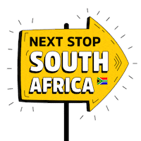 meetsouthafrica travel holiday arrow vacation Sticker