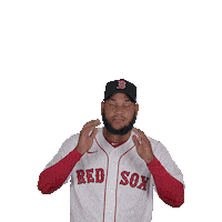 Shocked Oh No Sticker by Boston Red Sox