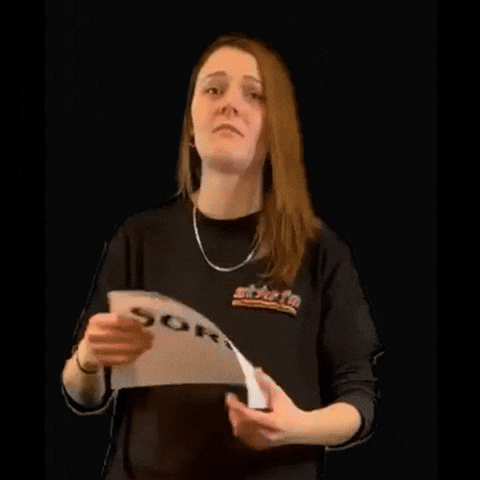 Sorry GIF by STAR FM