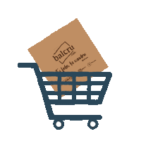 Balcru online delivery box compras Sticker