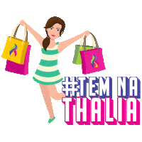 Thaliaperfumaria promo compras desconto mulheres Sticker