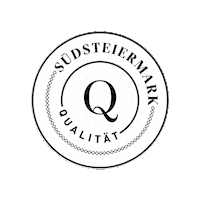 Quality Weiss Sticker by Marke Südsteiermark