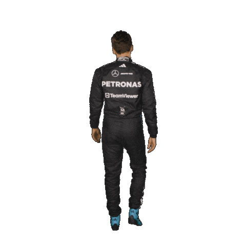 Turn Around Yes Sticker by Mercedes-AMG Petronas Formula One Team