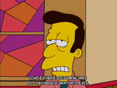 Speaking Season 17 GIF by The Simpsons