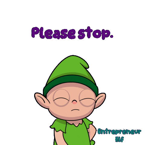 Marketing Stop It Sticker by VeeFriends