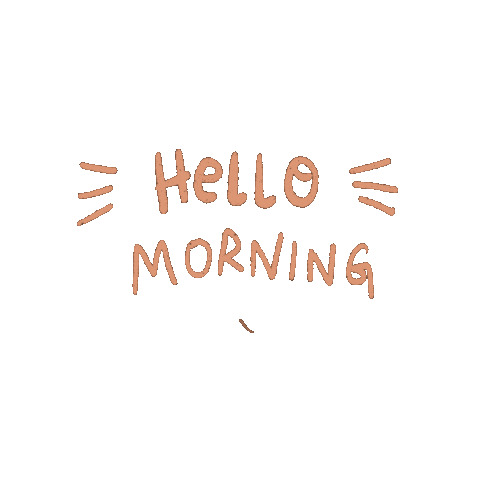 Happy Good Morning Sticker