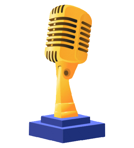 liricaapp giphyupload app microphone lirica Sticker