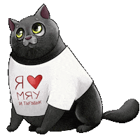 Cat Love Sticker