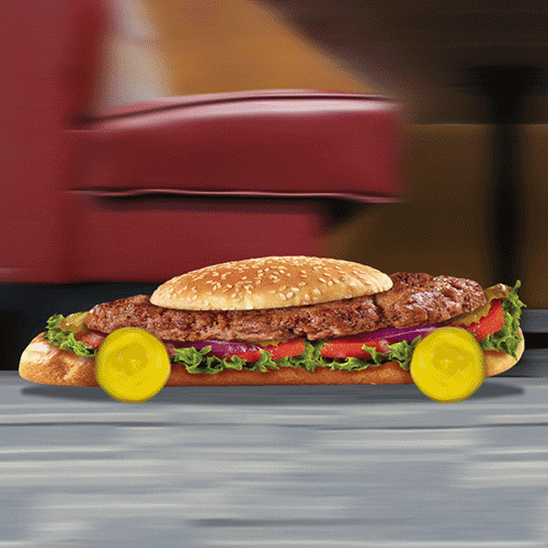 driving fast food GIF by Justin Gammon