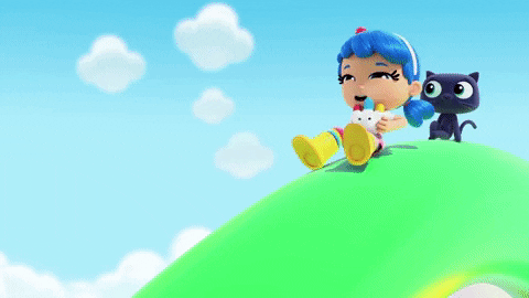 coming on my way GIF by True and the Rainbow Kingdom