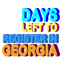 Register To Vote Voter Registration Sticker by Creative Courage