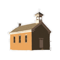 Ghost Town Zion Sticker by Pinpoint Revenue