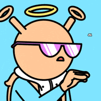 You Talk Too Much Shut Up GIF by Quirkies