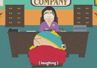 eric cartman laughing GIF by South Park 