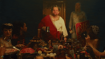 Cheers Feast GIF by Queens of the Stone Age