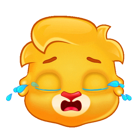 Sad Broken Heart Sticker by Lucas and Friends by RV AppStudios