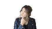 Girl Ponder Sticker by Ash Branding Co