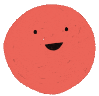 Happy Illustration Sticker