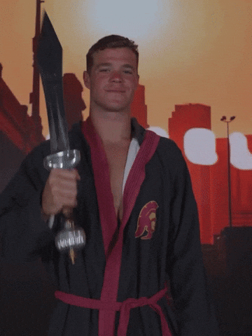 Water Charlie GIF by USC Trojans