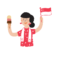 Celebrate Ice Cream Sticker by RedMart
