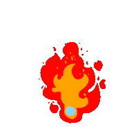Animation Burn Sticker