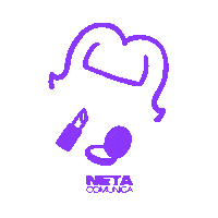 Gay Makeup Sticker by Neta Comunica