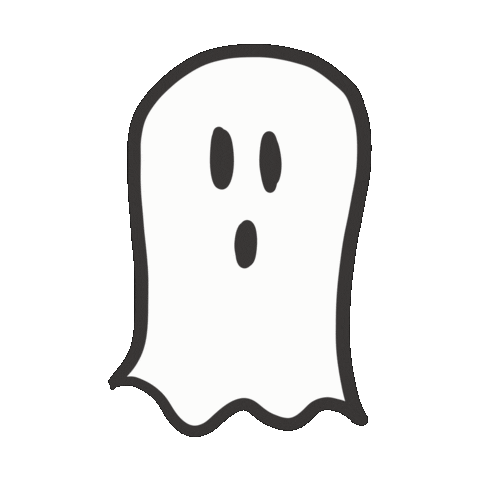 Halloween Ghost Sticker